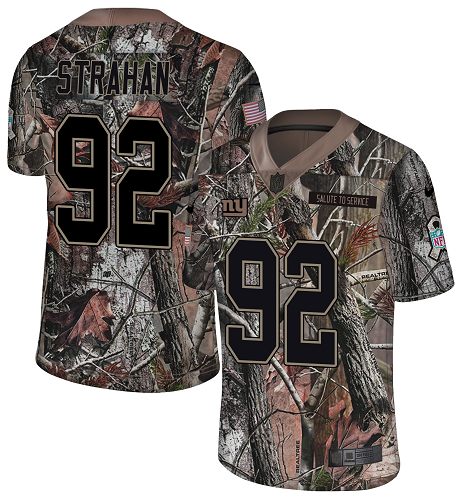 Nike Giants #92 Michael Strahan Camo Men's Stitched NFL Limited Rush Realtree Jersey Nike Giants #92 Michael Strahan Camo Men's Stitched NFL Limited Rush Realtree Jersey