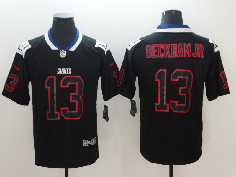 Nike Giants 13 Odell Beckham Jr Black Shadow Legend Limited Jersey Nike Giants 13 Odell Beckham Jr Black Shadow Legend Limited Jersey