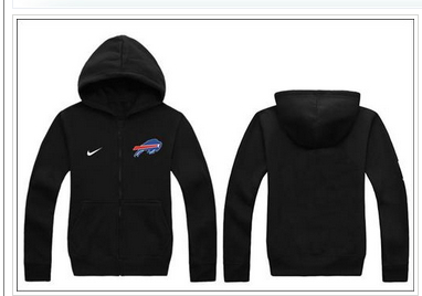 New Buffalo Bills Authentic Logo Hoodie Black
