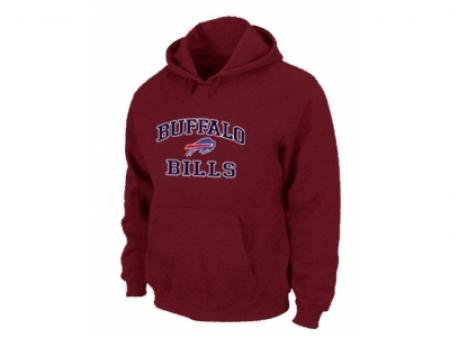 Buffalo Bills Heart & Soul Pullover Hoodie Red