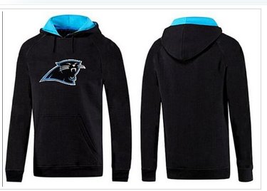 Carolina Panthers Logo Pullover Hoodie Black & Blue
