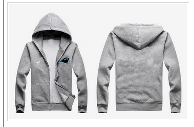 New Carolina Panthers Authentic Logo Hoodie Grey