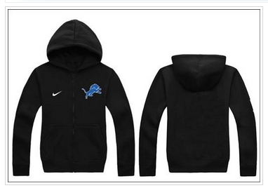 New Detroit Lions Authentic Logo Hoodie Black