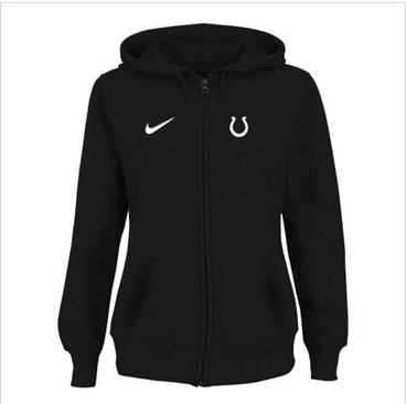 Women Indianapolis Colts Stadium Rally Full Zip Hoodie Black