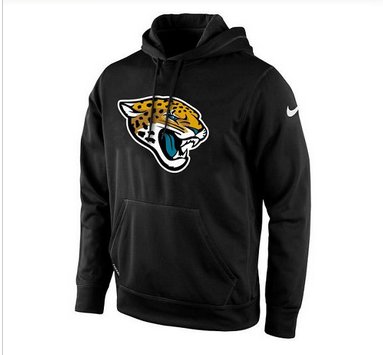 Men's Jacksonville Jaguars Nike Black KO Logo Essential Hoodie