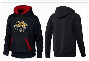 Jacksonville Jaguars Logo Pullover Hoodie Black & Red