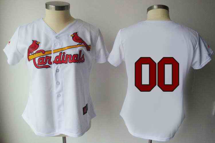 St. Louis Cardinals 4 Molina White Women Custom Jerseys