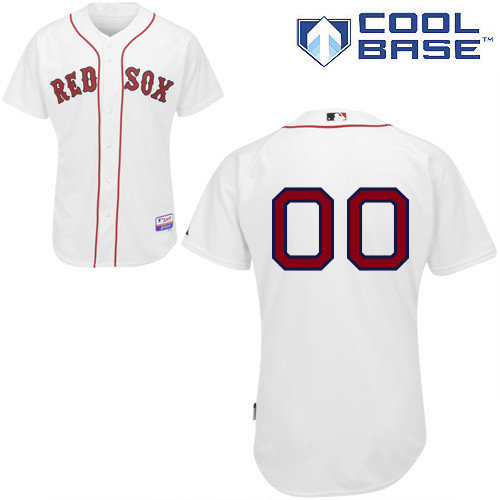 Boston Red Sox Personalized custom White Jersey