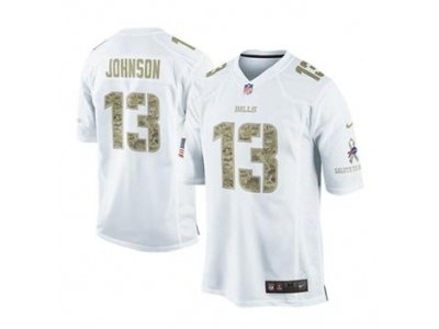 NEW jerseys buffalo bills #13 steve johnson white(Game USA)