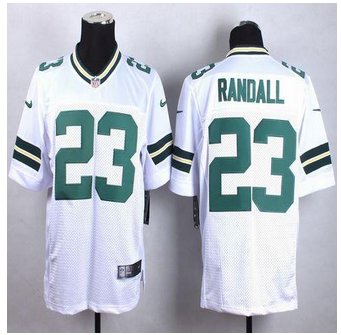New Green Bay Packers #23 Damarious Randall White Men's Stitched NFL Elite Jersey