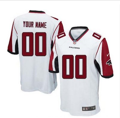 Youth Nike Atlanta Falcons Customized Limited White NFL Jersey