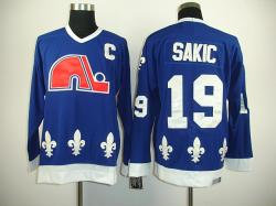 Colorado Avalanche #19 Sakic Purple Jerseys