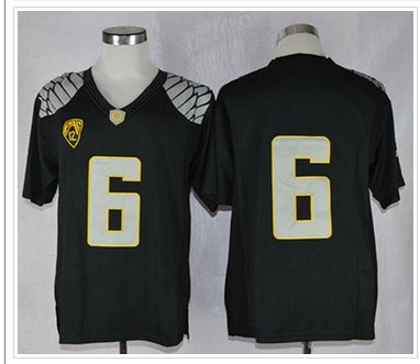Oregon Ducks #6 Charles Nelson Black Limited Stitched NCAA Jersey