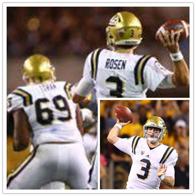 UCLA #3 Josh Rosen Stitched Customuzed NCAA Jersey