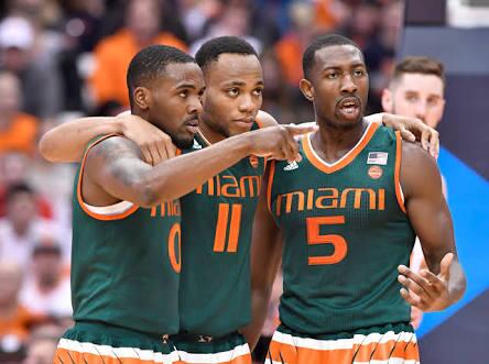 Miami #5 Reed Men's NCAA Custom Jerseys