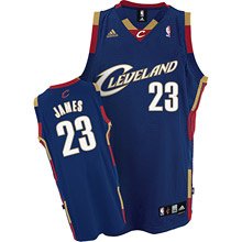 Cleveland Cavaliers 23 LeBron James Swingman blue Jersey