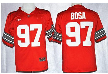 Ohio State Buckeyes #97 Joey Bosa Red Diamond Quest Stitched NCAA Jersey