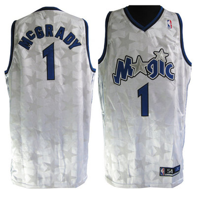 NBA Orlando Magic McGRADY 1# WHITE STAR（Limited edition