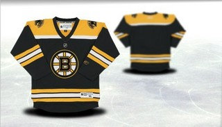 Boston Bruins Youth black Jersey (Blank or Customized)