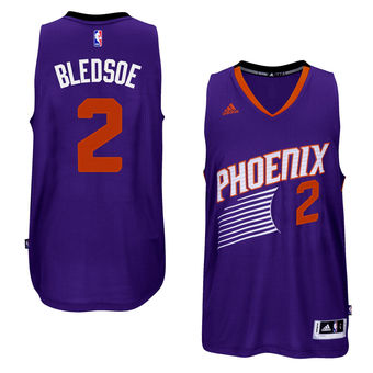Men's Phoenix Suns Eric Bledsoe adidas Purple Player Swingman Road Jersey