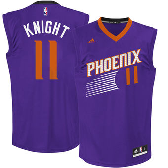 Men's Phoenix Suns Brandon Knight adidas Purple Team Color Replica Jersey
