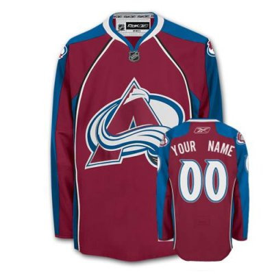 Colorado Avalanche Home Customized Jersey