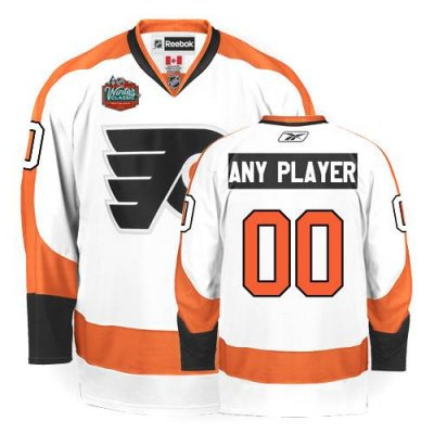 Customized Philadelphia Flyers Jersey White Winter Classic Man Jersey