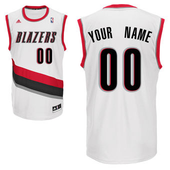 adidas Portland Trail Blazers Custom Replica Home Jersey