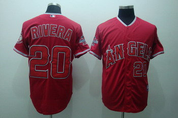 Los Angeles Angels 20 river red jersey all star Patch