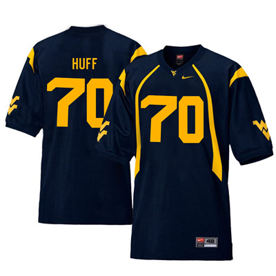 West Virginia Mountaineers 70 Sam Huff Navy College Football Jersey