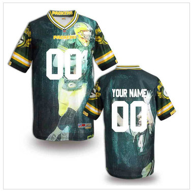 New Green Bay Packers Customized Jersey-06