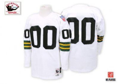Customized Green Bay Packers Jersey Throwback White Football Jersey