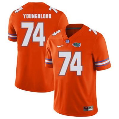 Florida Gators Orange Jack Youngblood Football Player Performance Jersey