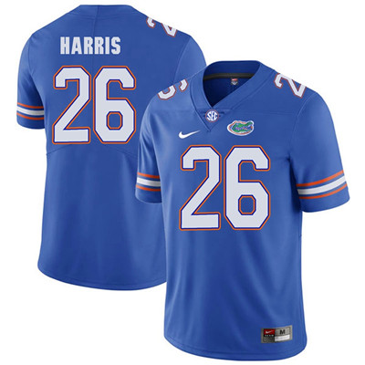 Florida Gators Royal Blue Marcell Harris Football Player Performance Jersey