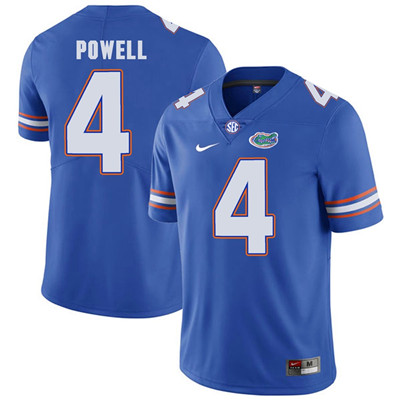 Florida Gators Royal Blue Brandon Powell Football Player Performance Jersey