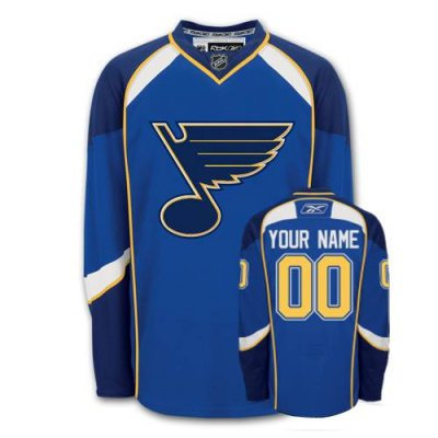 St. Louis Blues Home Custom Jersey