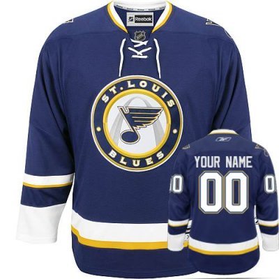 St. Louis Blues Third Custom Jersey