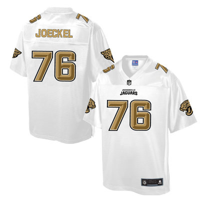 Nike Jaguars #76 Luke Joecke White Men's NFL Pro Line Fashion Elite Jersey