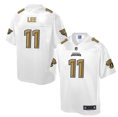 Nike Jaguars #11 Marqise Lee White Men's NFL Pro Line Fashion Elite Jersey