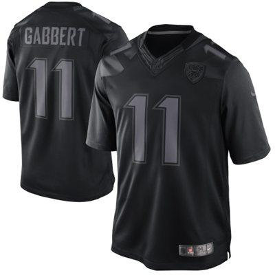 NEW Blaine Gabbert Jacksonville Jaguars Drenched Limited Jerseys(Black)