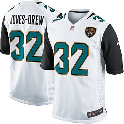 NFL NEW Jacksonville Jaguars 32 Maurice Jones-Drew White Alternate Jerseys(Game)