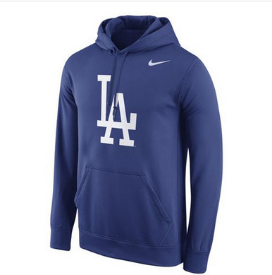 Los Angeles Dodgers Nike Logo Performance Pullover Royal MLB Hoodie