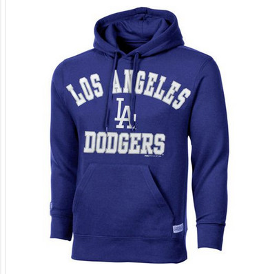 Los Angeles Dodgers Fastball Fleece Pullover Navy Blue MLB Hoodie