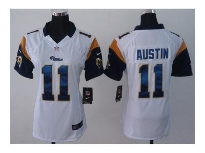 NEW women nfl jerseys Los Angeles Rams #11 austin white