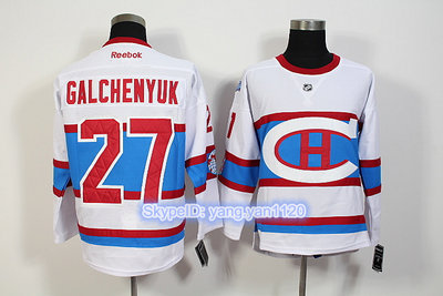 Montreal Canadiens #27 Alex Galchenyuk White New CH Stitched NHL Jersey