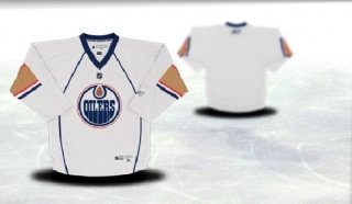 Edmonton Oilers Youth white Jersey (Blank or Customized)