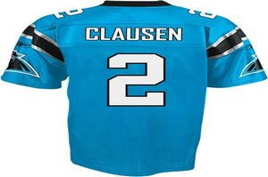 Youth Carolina Panthers #2 Jimmy Clausen jerseys blue