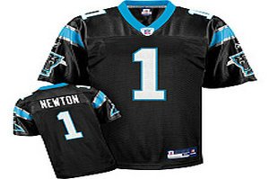 Youth Carolina Panthers 1 Cam Newton black Jersey