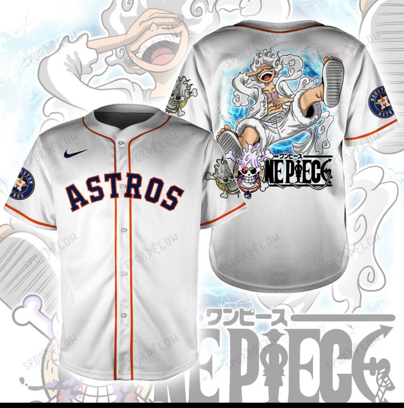 3D Printed White Baseball Jersey