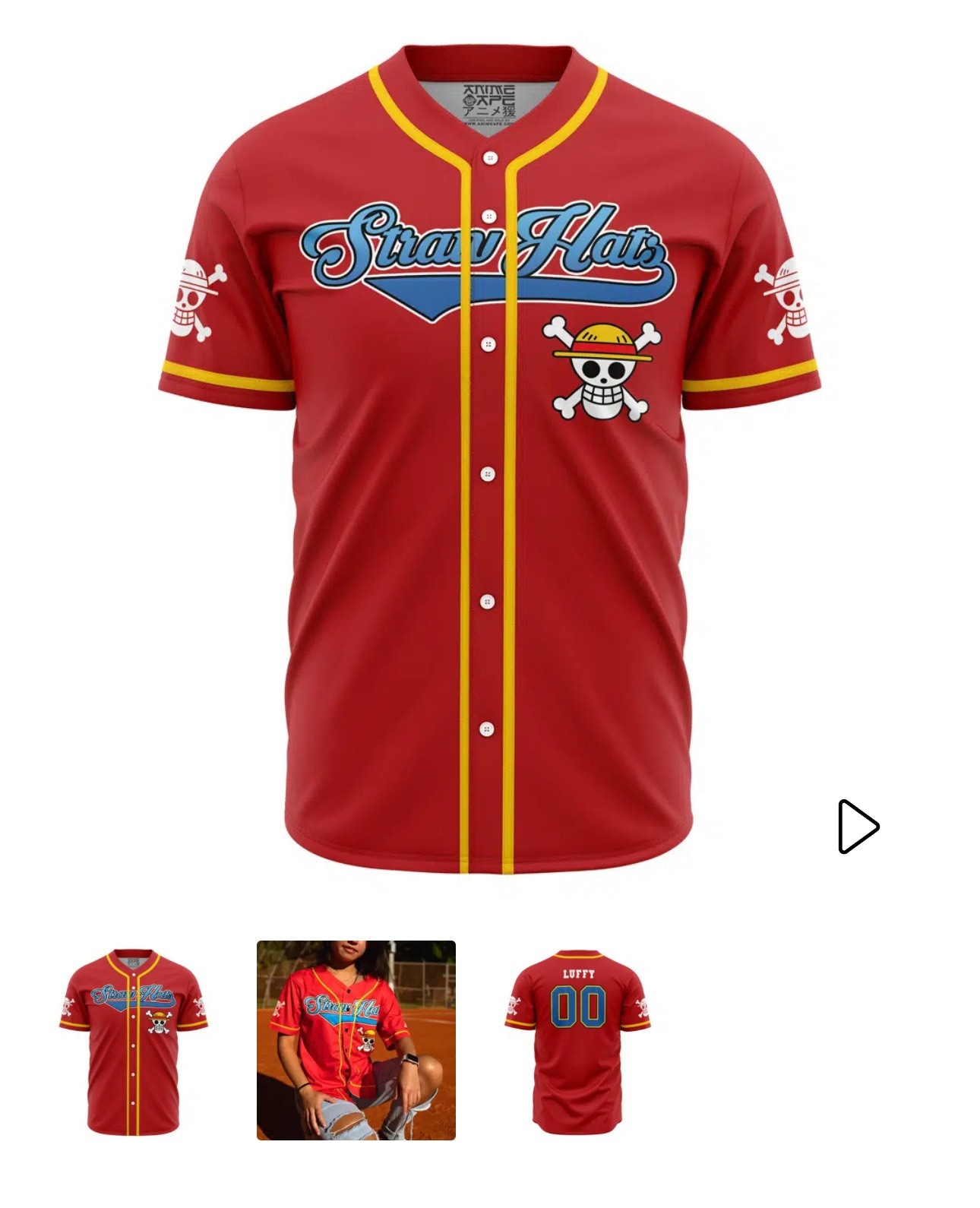 3D Print Baseball Red Jersey
